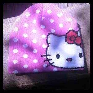 Hello kitty girls beanie